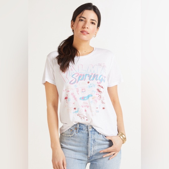 Chaser Tops - Chaser Palm Springs Tee